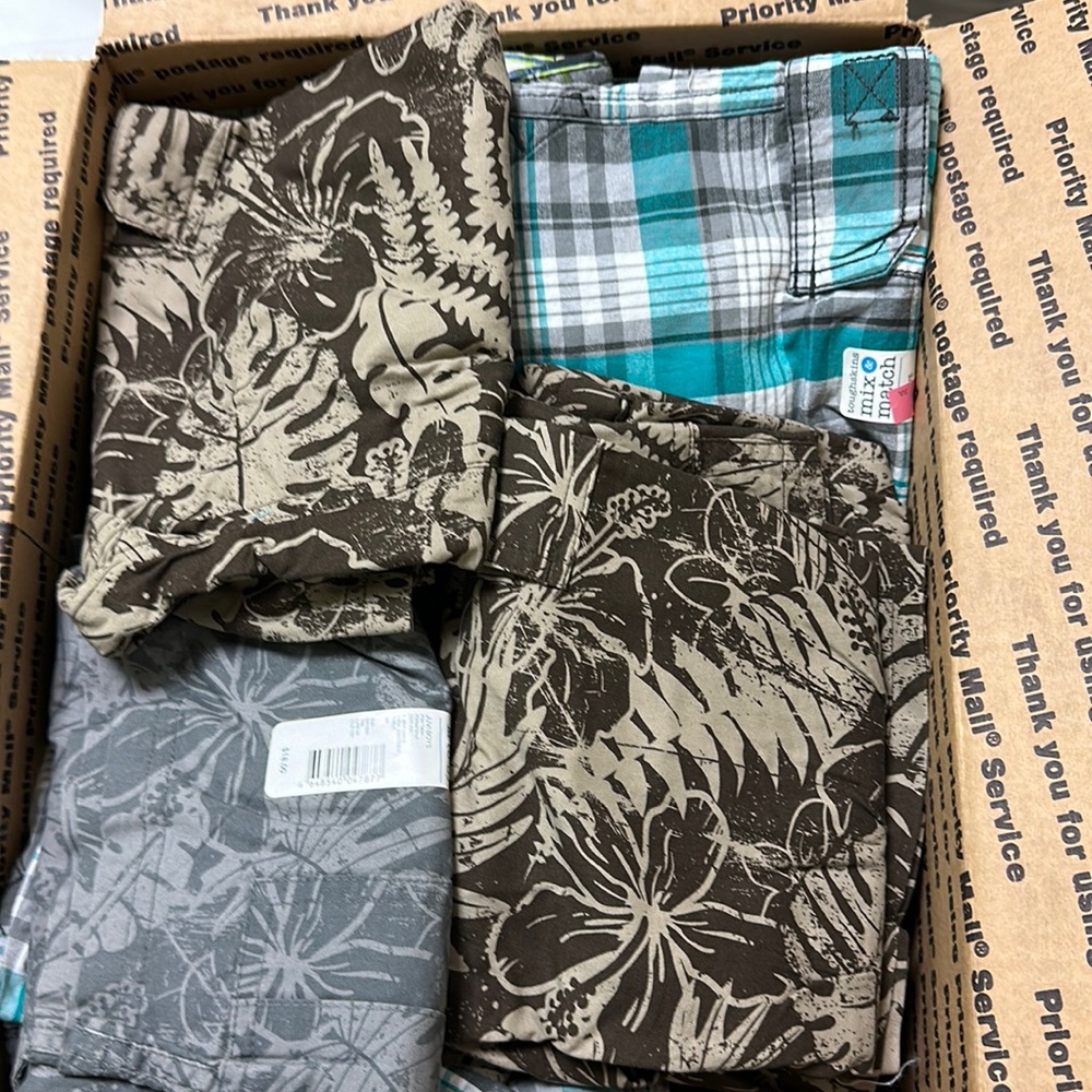 5lb box toughskins shorts 12 months to 5T mixed sizes